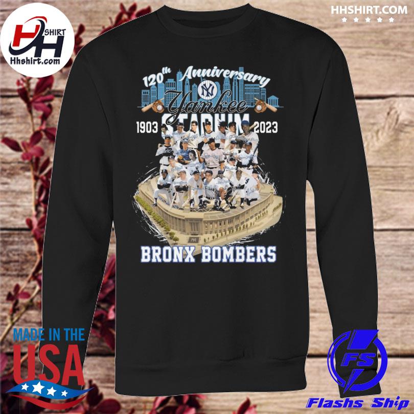 New York Yankees the Bronx Bombers established 1903 T-shirt, hoodie,  sweater, long sleeve and tank top