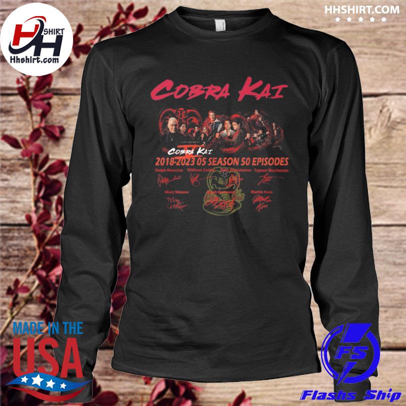 Cobra Kai 2018 2023 5 season 50 episodes signatures shirt t-shirt by To-Tee  Clothing - Issuu