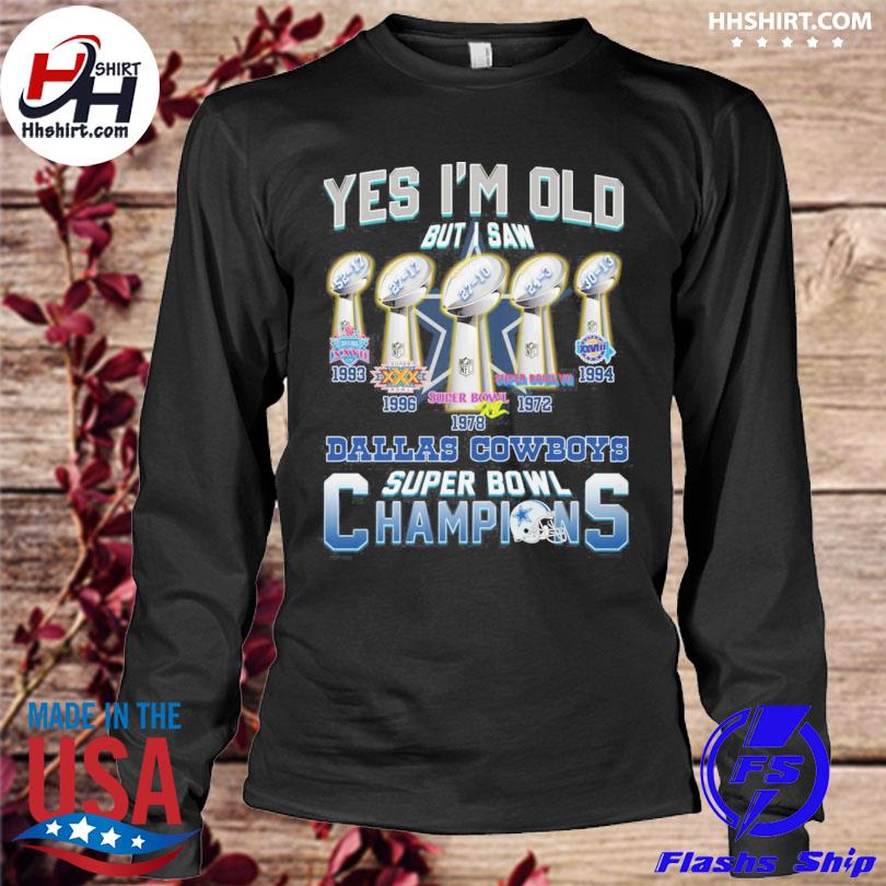 1996 Dallas Cowboys Super Bowl Champions T-Shirt