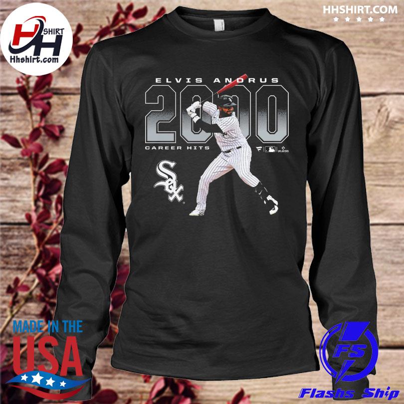 Elvis Andrus Chicago White Sox 2000 career hits 2023 shirt, hoodie