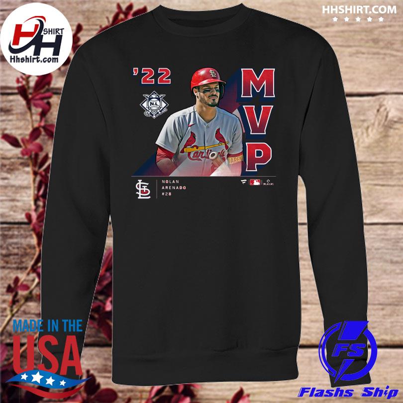 Funny Nolan arenado st louis cardinals 2022 nl mvp new 2023 shirt, hoodie,  sweater, long sleeve and tank top