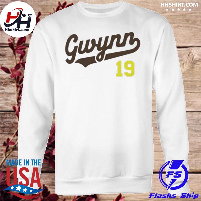 Gwynn 19 San Diego Padres Shirt, hoodie, sweater, long sleeve and