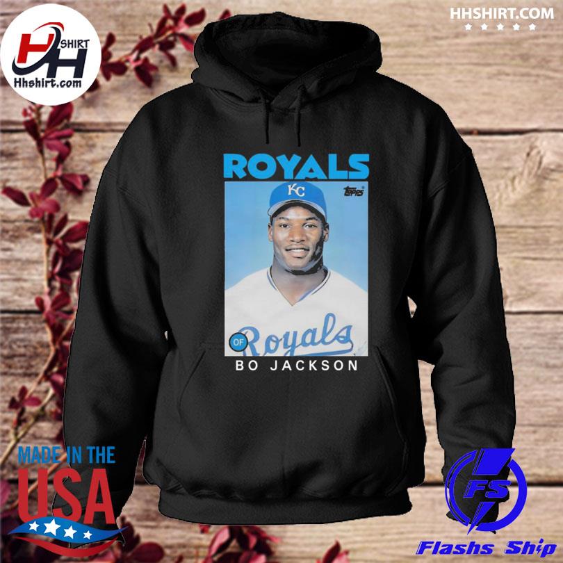 Royals topps bo jackson 2023 shirt, hoodie, sweater, long sleeve and tank  top