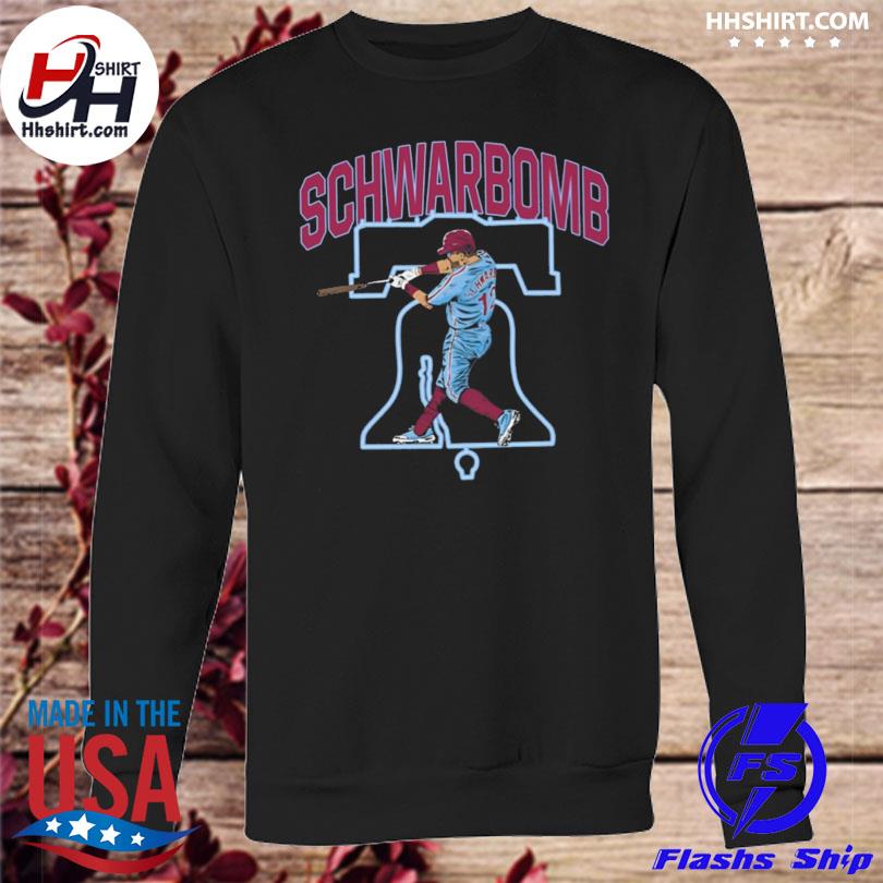 Kyle Schwarber Schwar Bomb Shirt, hoodie, sweater, long sleeve and