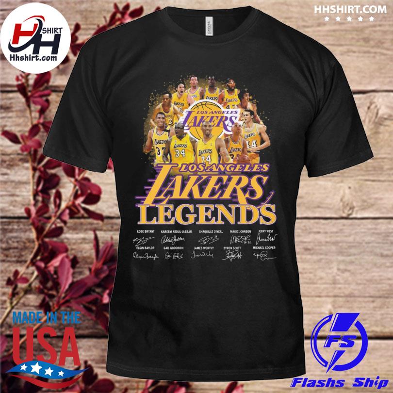 Unique Legends NBA Basketball Los Angeles Lakers T Shirt - Allsoymade