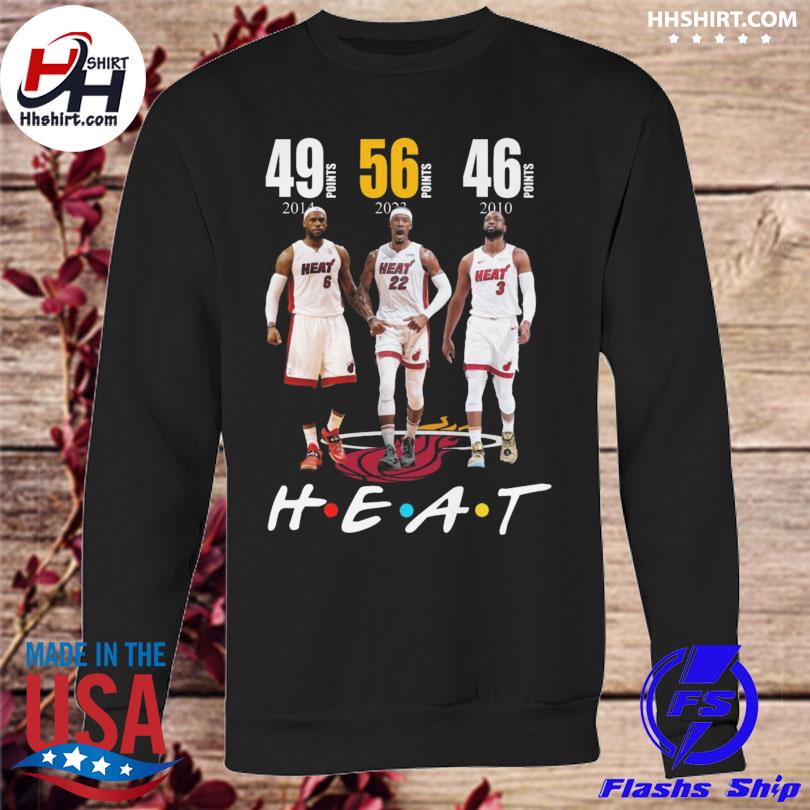 Miami Heat LeBron James Jimmy Butler Dwyane Wade shirt, hoodie, longsleeve  tee, sweater