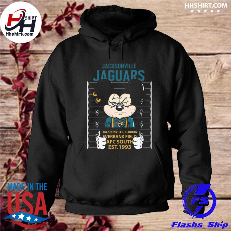 Jacksonville Jaguars Mickey Mouse Jacksonville Florida Everbank Field AFC  South Est 1993 Shirt, hoodie, sweater, long sleeve and tank top