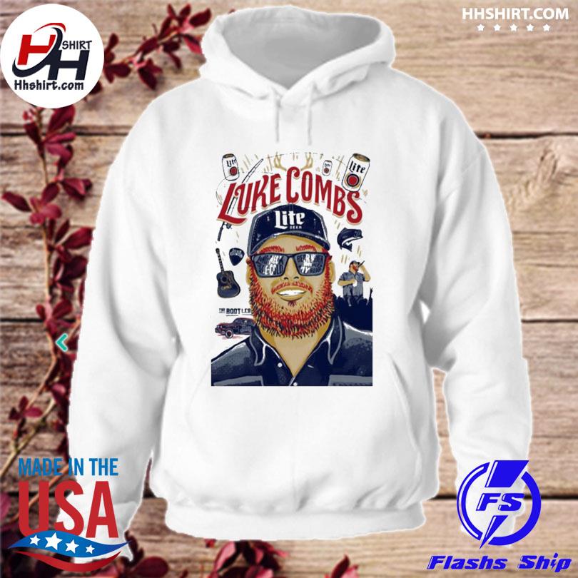 Luke Combs Miller Lite Shirt, hoodie, sweater, long sleeve and tank top