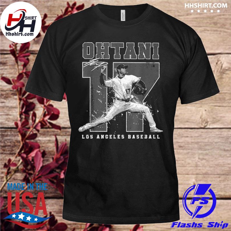 Shohei Ohtani 17 MLBPA Los Angeles Baseball Player T-Shirt