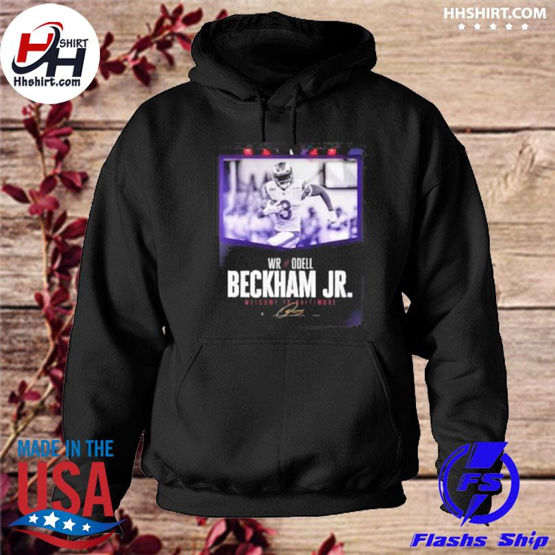 Odell Beckham Jr Baltimore Ravens photo shirt, hoodie, sweater, long sleeve  and tank top