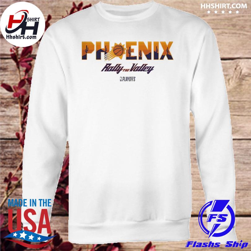 Phoenix Suns Sportiqe Unisex 2023 NBA Playoffs Rally the Valley Bingham T- Shirt, hoodie, sweater, long sleeve and tank top