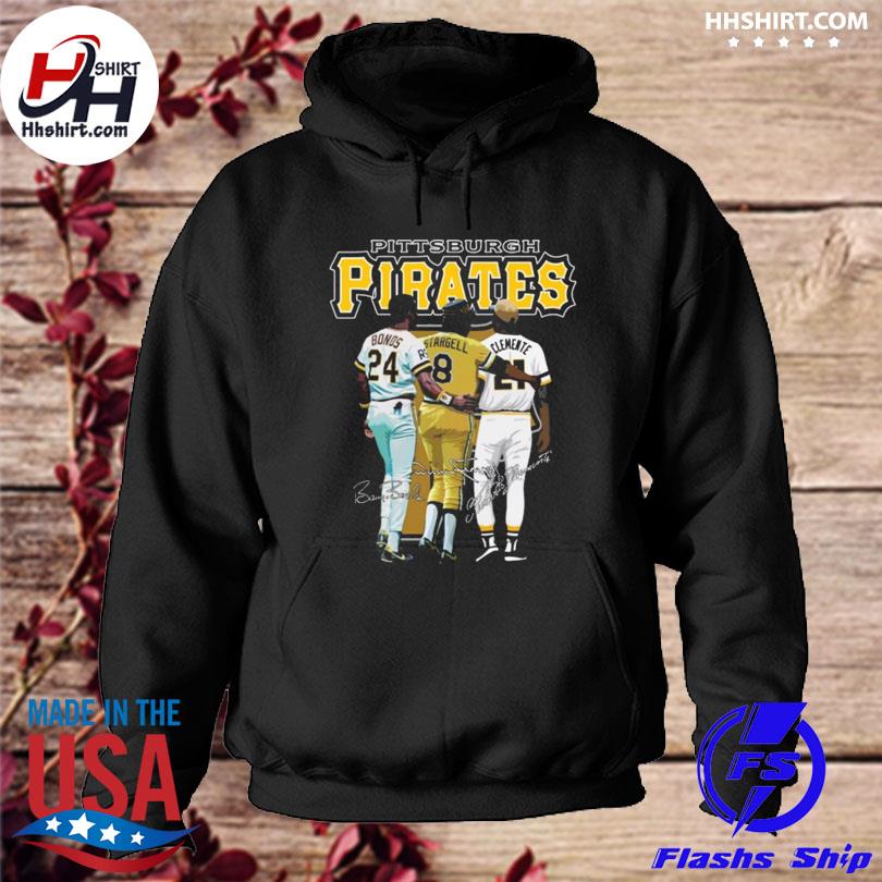 Pittsburgh pirates bonos stargell clemente signatures shirt, hoodie,  sweater, long sleeve and tank top