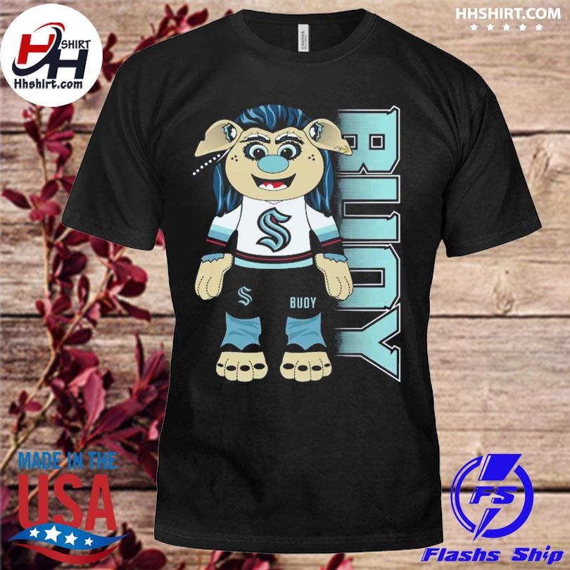 Official seattle Kraken Youth Mascot Cheer 2023 T-Shirt, hoodie