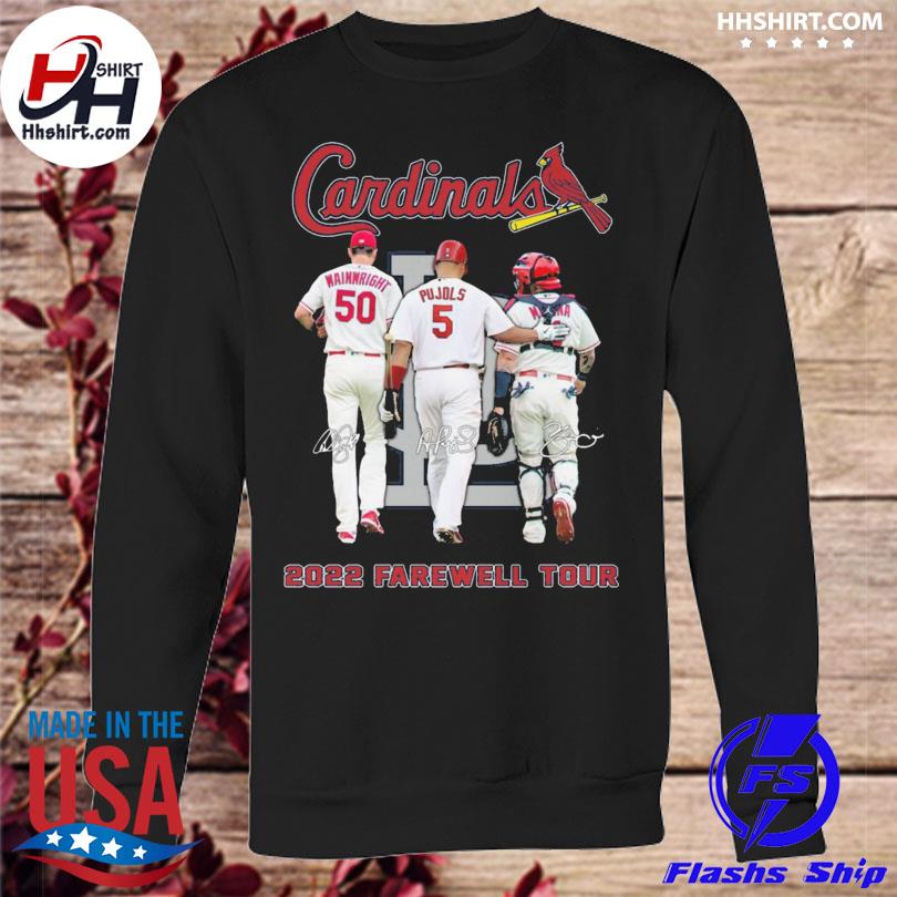 st louis cardinals 2022 farewell tour signatures shirt, hoodie, longsleeve  tee, sweater