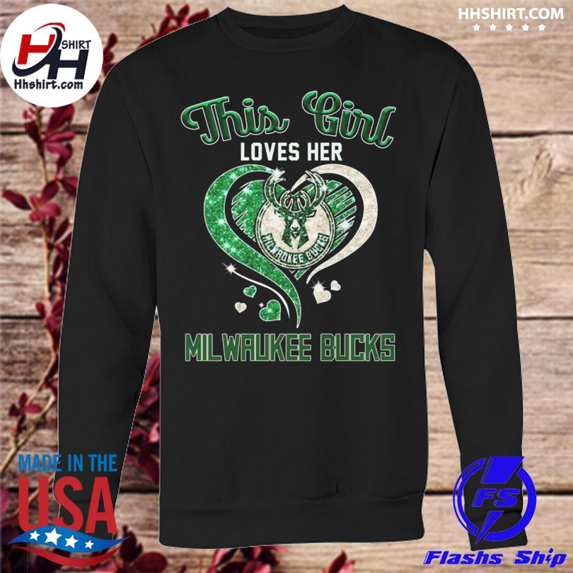 Awesome milwaukee Bucks Go Bucks Love Heart 2023 shirt, hoodie