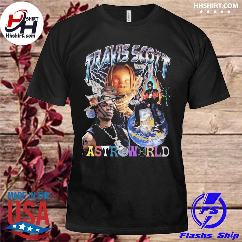 travis scott t shirt astroworld in 2023  Travis scott t shirt, Mens tshirts,  Shirts