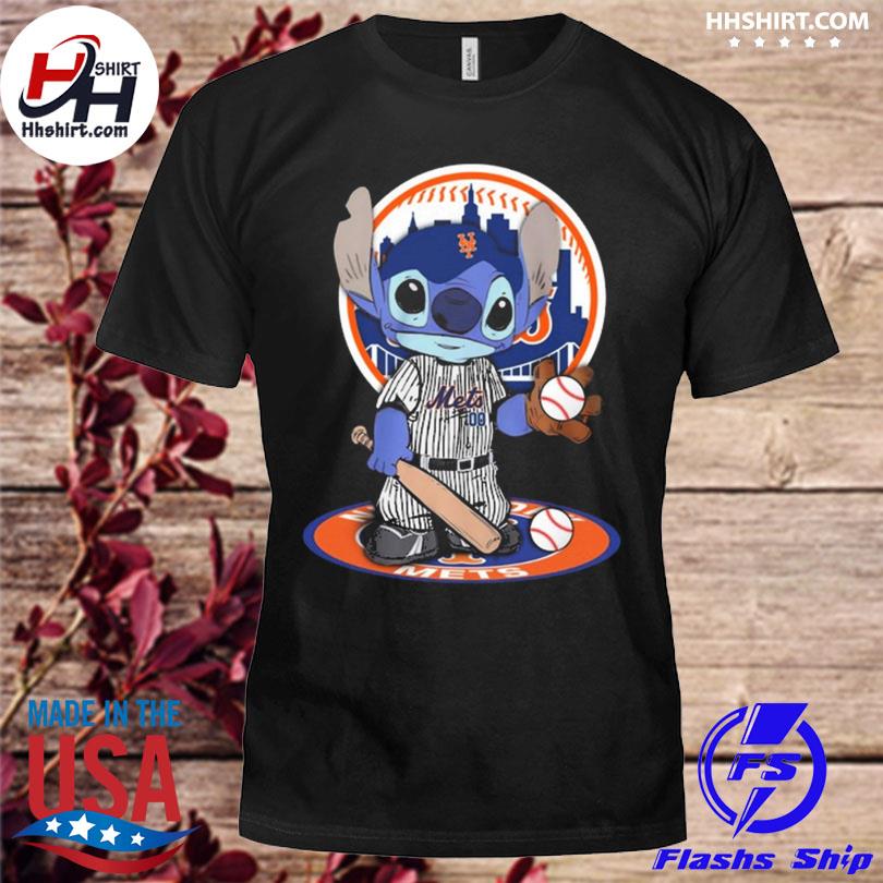 Stitch New York Mets Baseball Jersey -  Worldwide Shipping