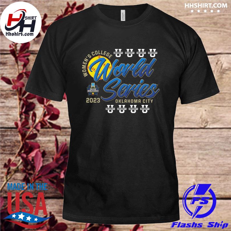 Black 2023 Women's Softball College World Series Group T-Shirt