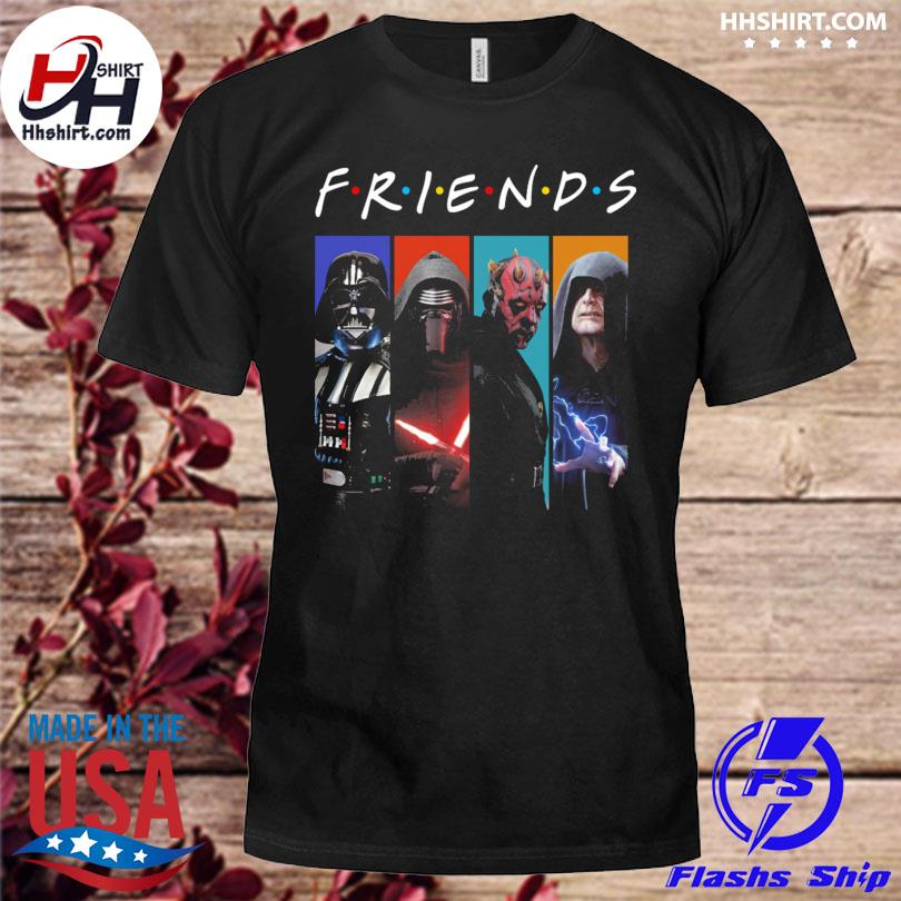 Darth Vader Kylo Ren Darth Maul Palpatine friends shirt