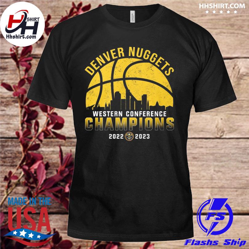 Denver nuggets western conference champions 2022 2023 shirt