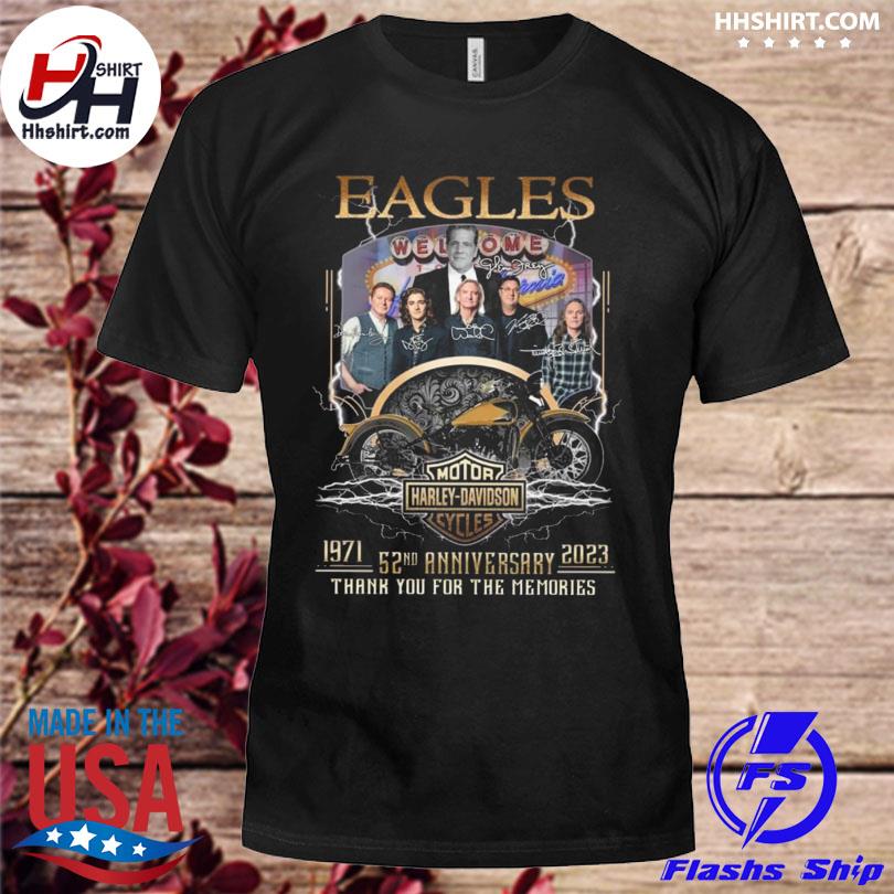 Eagles Signed 52nd Anniversary 1971-2023 Thank You Memories Unisex