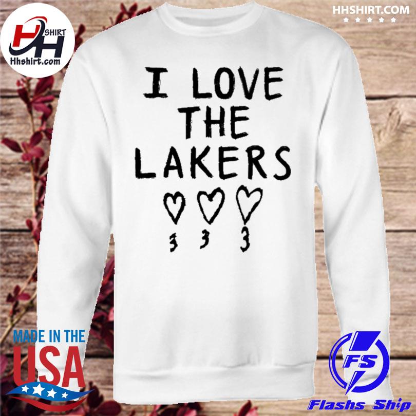 Flea Wearing I Love The Lakers Shirt