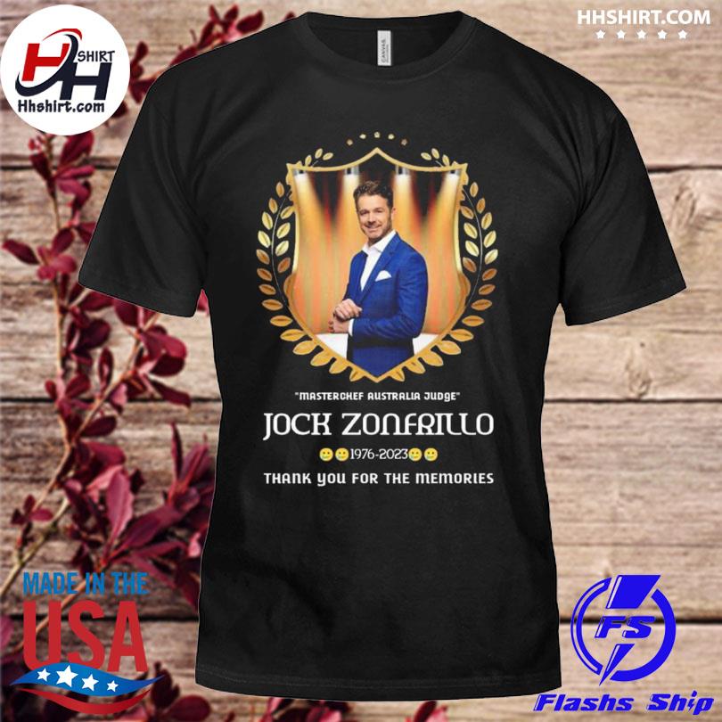 Jock Zonfrillo 1976 2023 thank you for the memories shirt