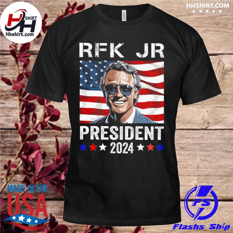 Kennedy for president premium apparel American flag 2023 shirt
