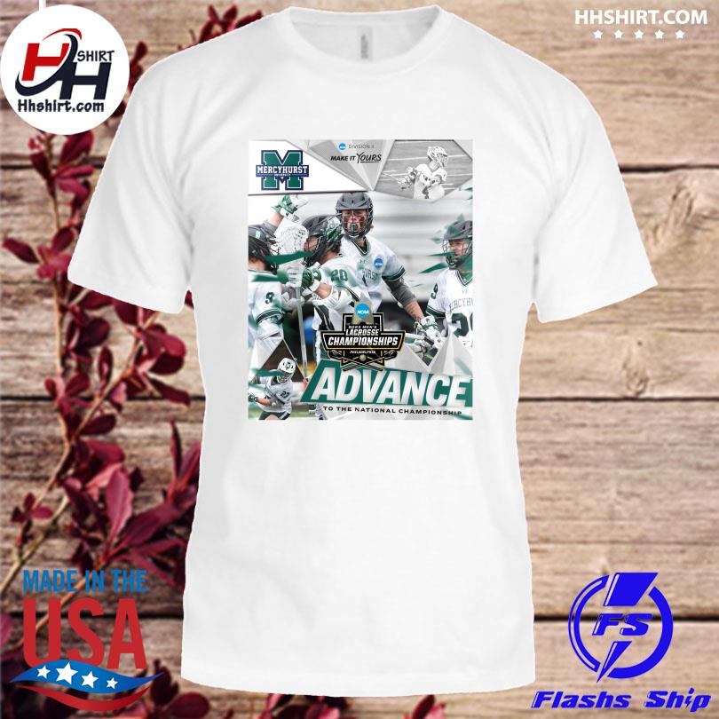 Lenoir-rhyne vs mercyhurst 2023 division ii men's lacrosse national championship matchup shirt