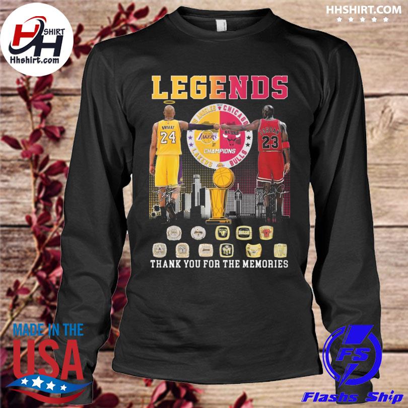 Kobe Bryant Los Angeles Lakers Michael Jordan Chicago Bulls T