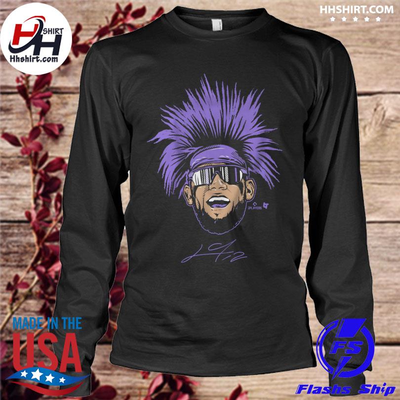 lourdes gurriel jr purple hair