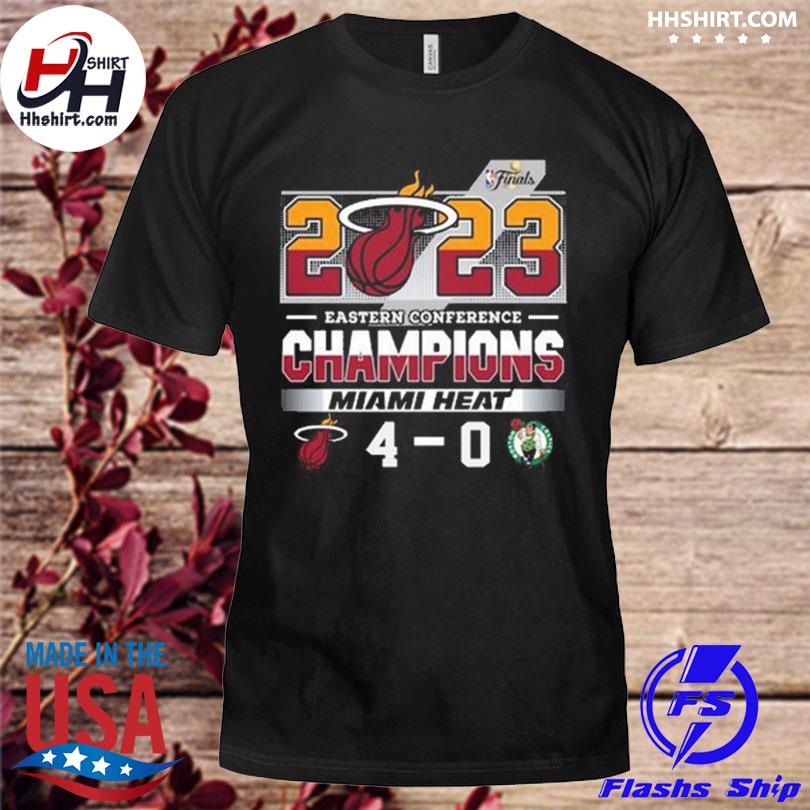 Miami heat and boston celtics 2023 eastern conference champions shirt