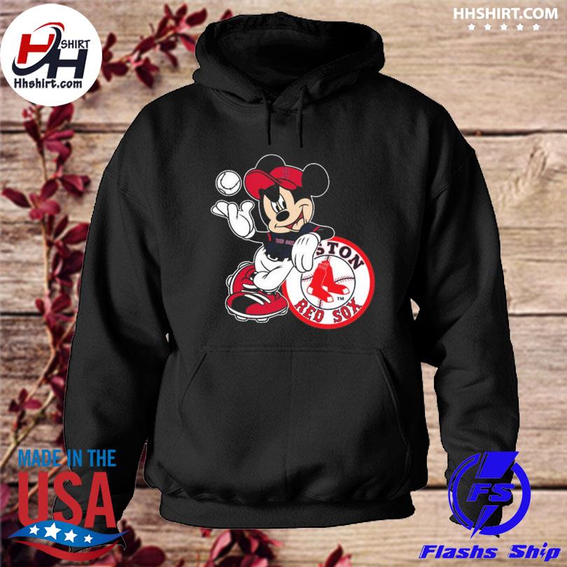 Mickey Mouse Hat Boston Red Sox Logo baseball 2023 shirt, hoodie,  longsleeve tee, sweater
