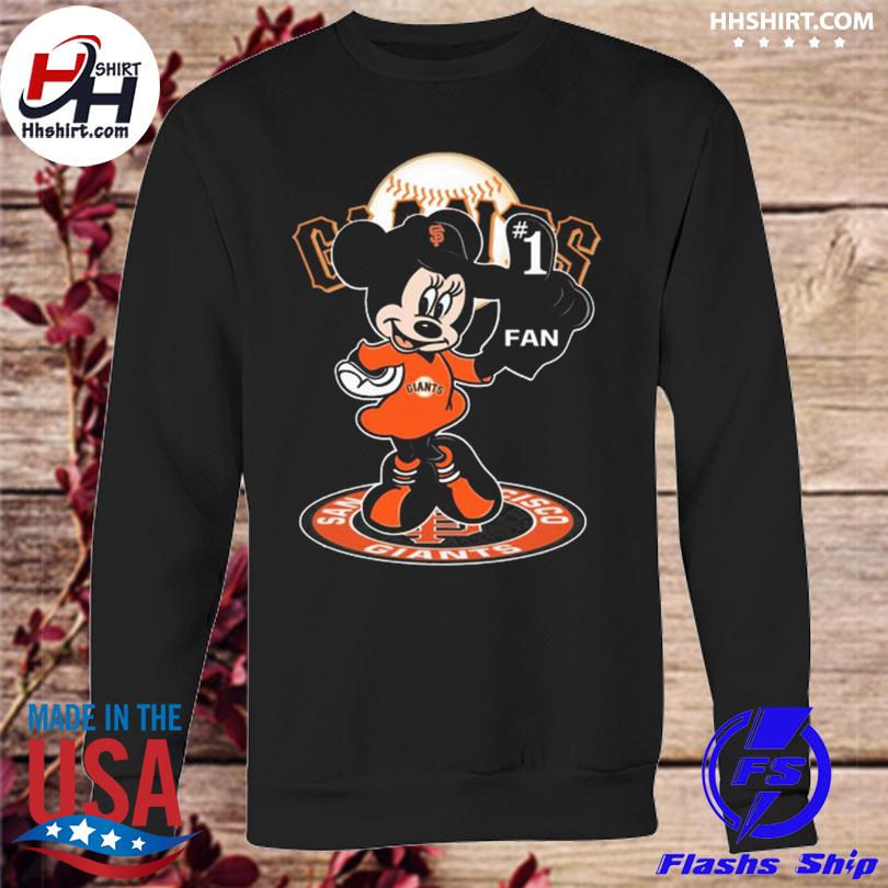 Mickey Mouse Hat San Francisco Giants fan 1 logo baseball 2023