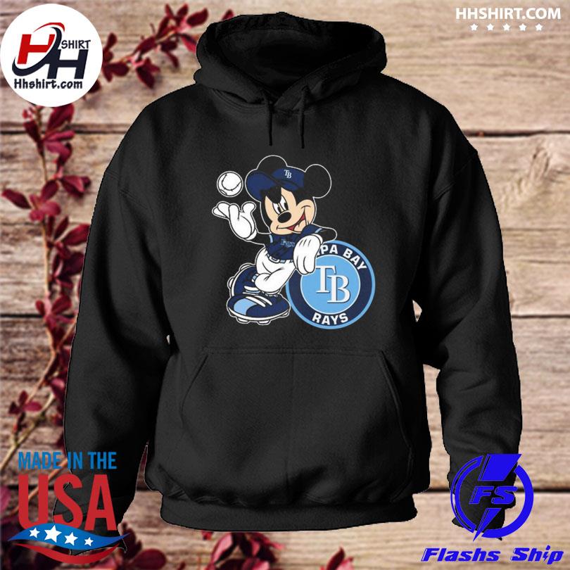 Mickey Mouse Hat Tampa Bay Rays logo baseball 2023 s hoodie