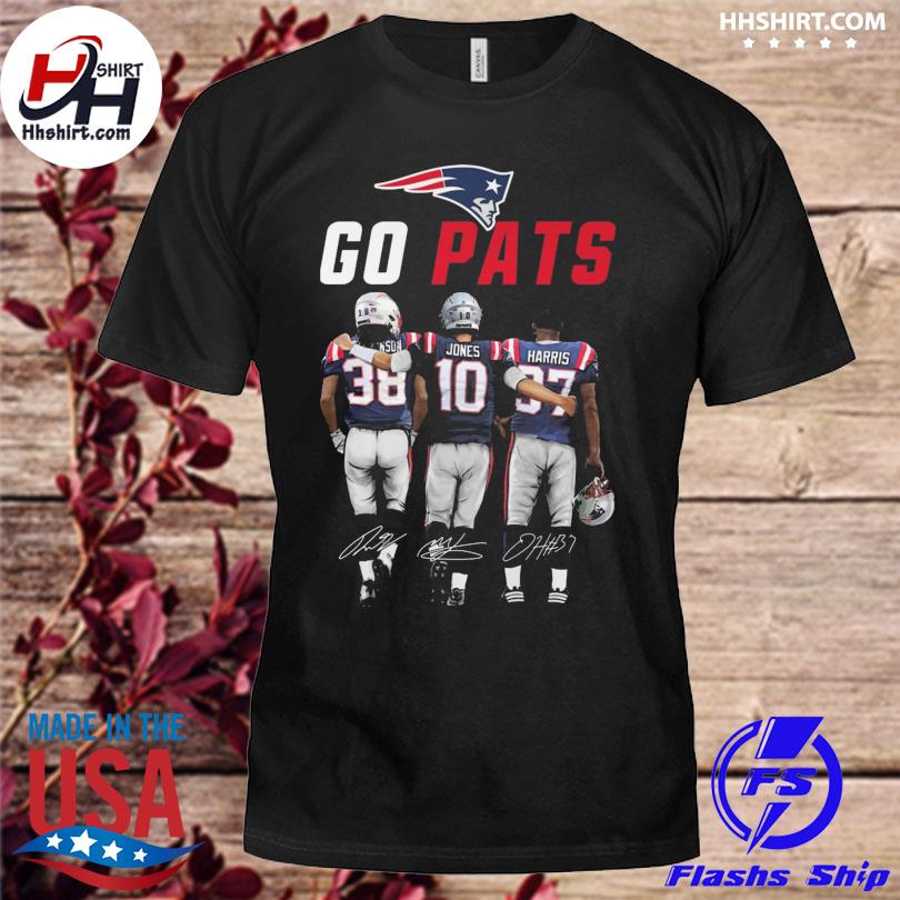 New England Patriots go pats Rhamondre Stevenson Marcus Jones and