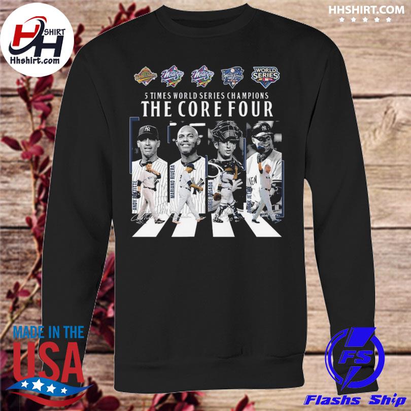 The Core Four Abbey Road New York Yankees shirt, hoodie, sweater, long  sleeve and tank top