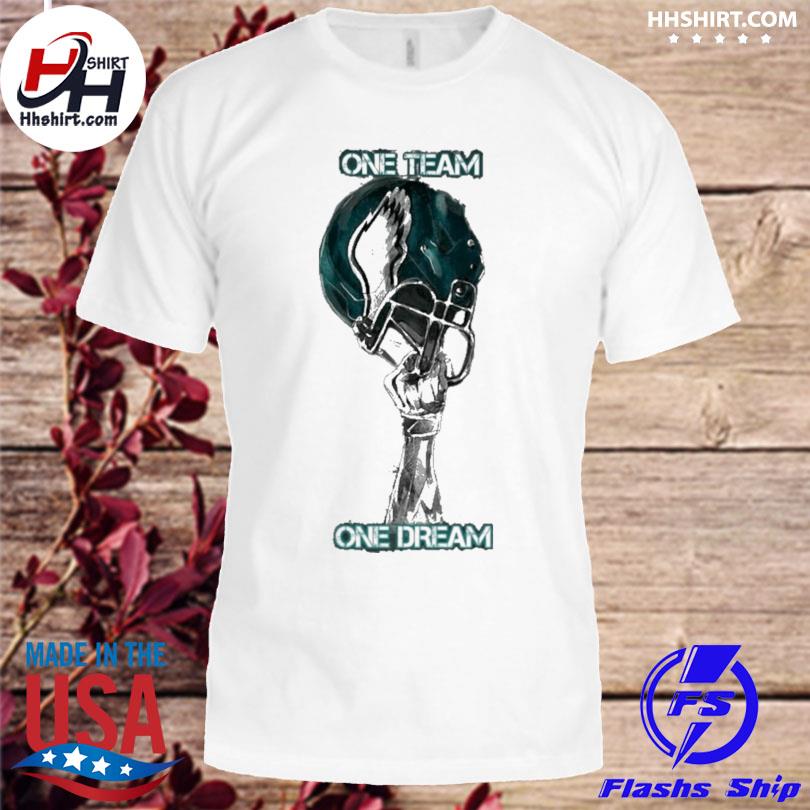 Philadelphia eagles football usa one team one team shirt