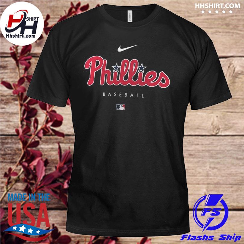 Philadelphia phillies collection early work tri-blend performance shirt
