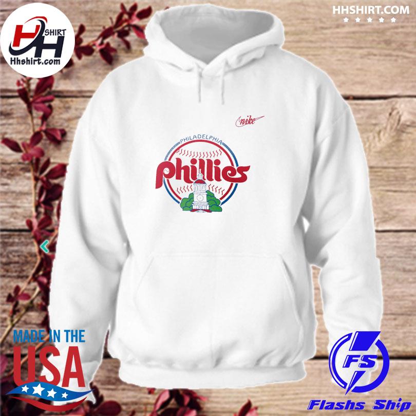 Philadelphia Phillies Nike Cooperstown Collection Logo T-Shirt