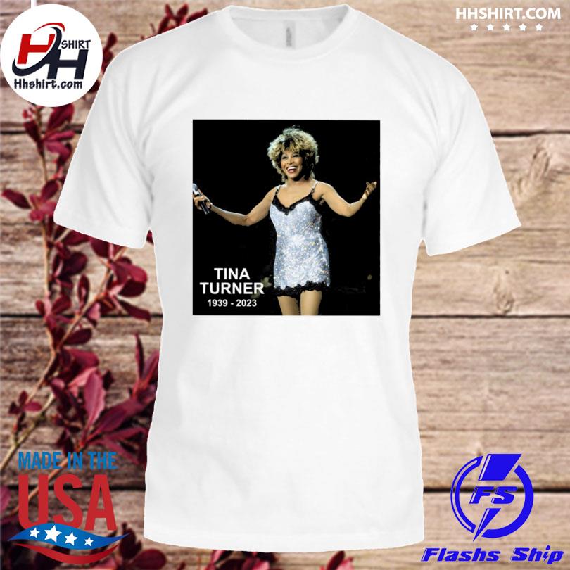 Rip the queen of rock and roll tina turner 1939-2023 shirt