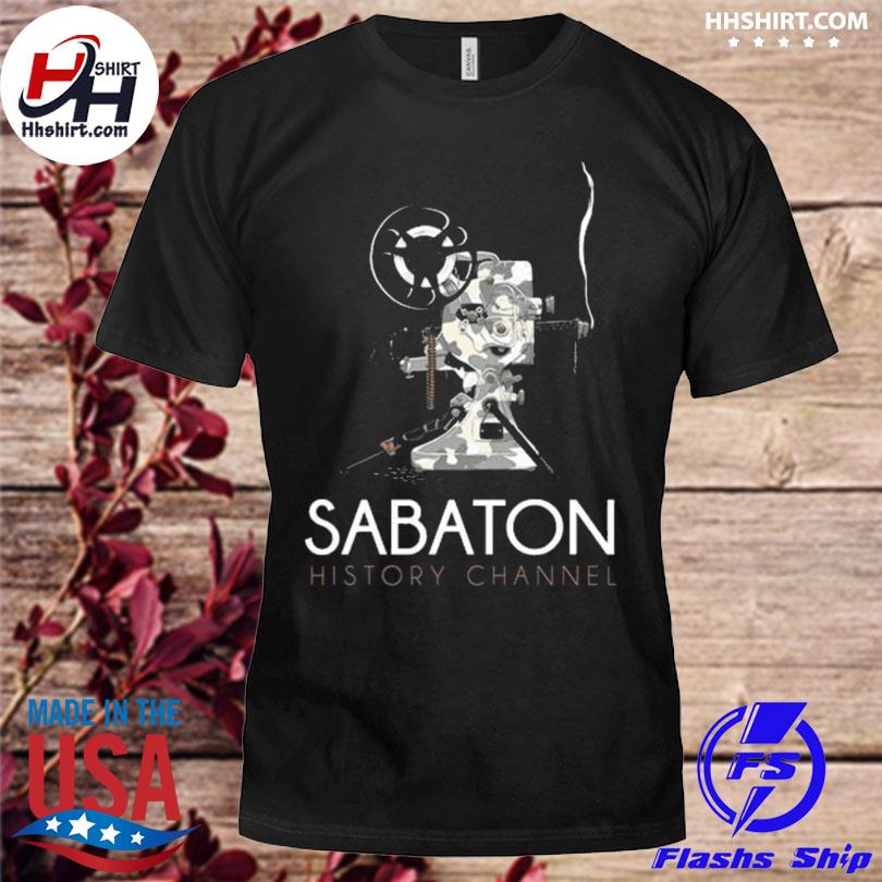 Sabaton history channel shirt