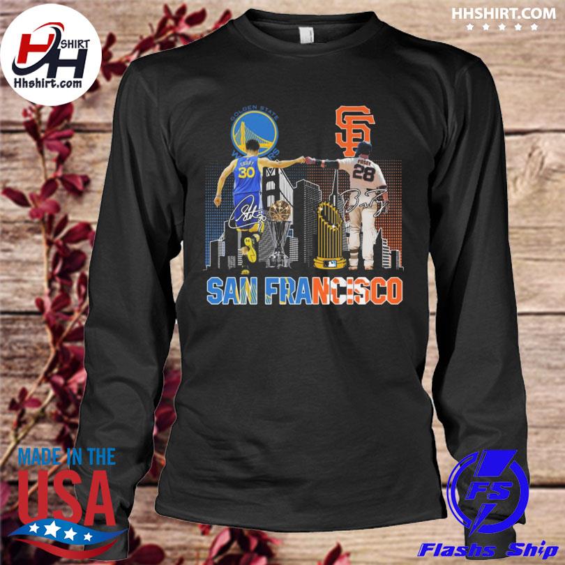 San Francisco Giants Golden State Warriors Stephen Curry and Posey  signatures shirt, hoodie, sweater, long sleeve and tank top