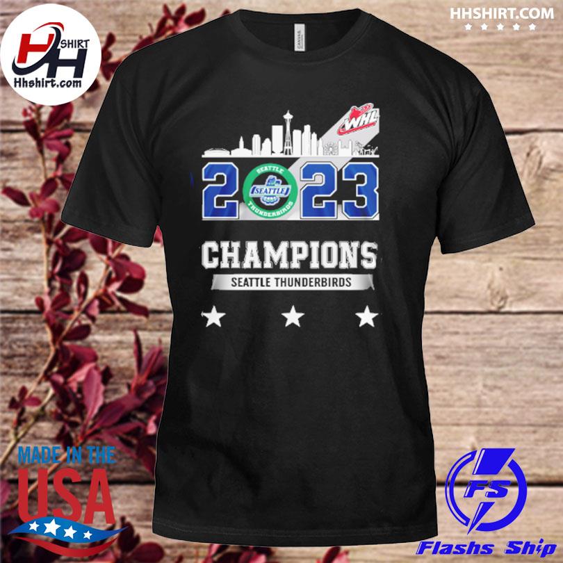 Seattle thunderbirds 2023 champions shirt