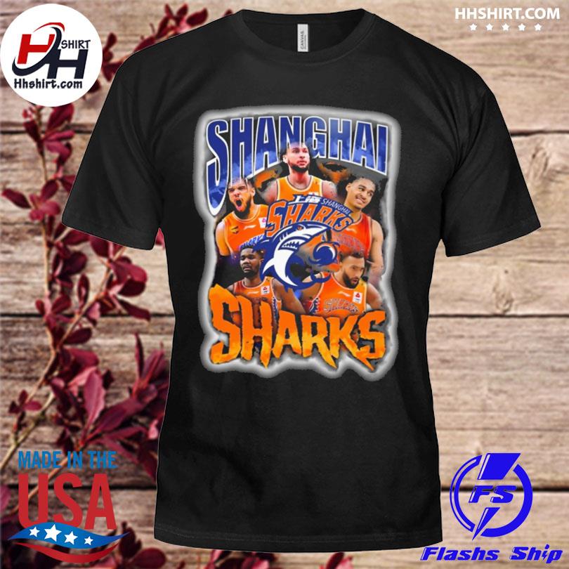 Shanghai Sharks all team player 2023 shirt