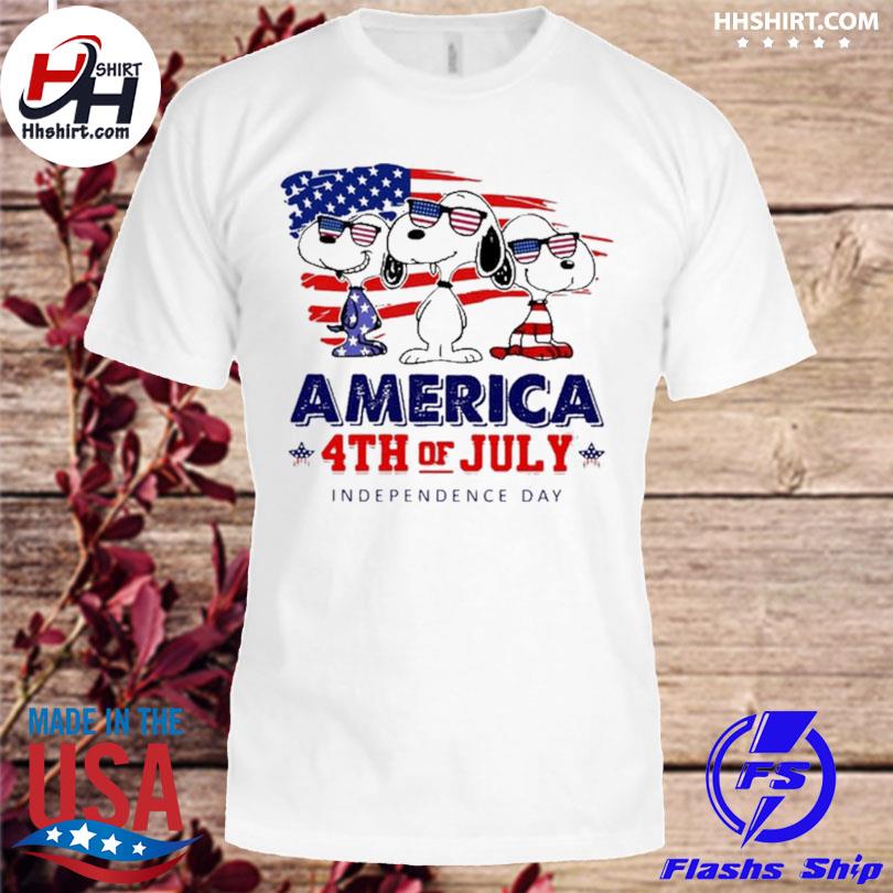 Snoopy American 4th of july independence 2023 shirt