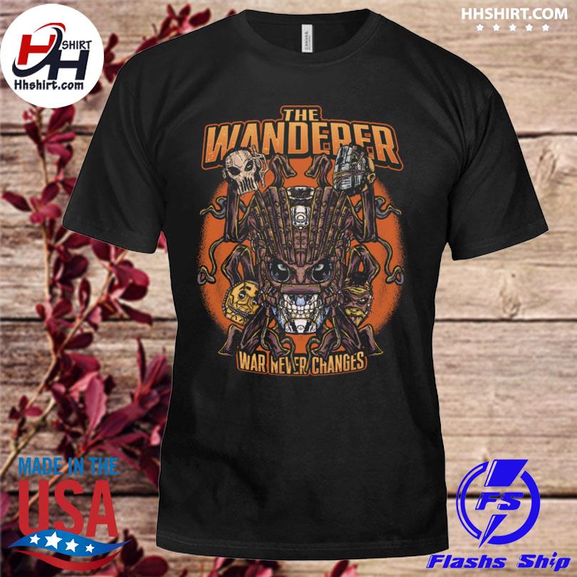 The wanderer war never changes shirt