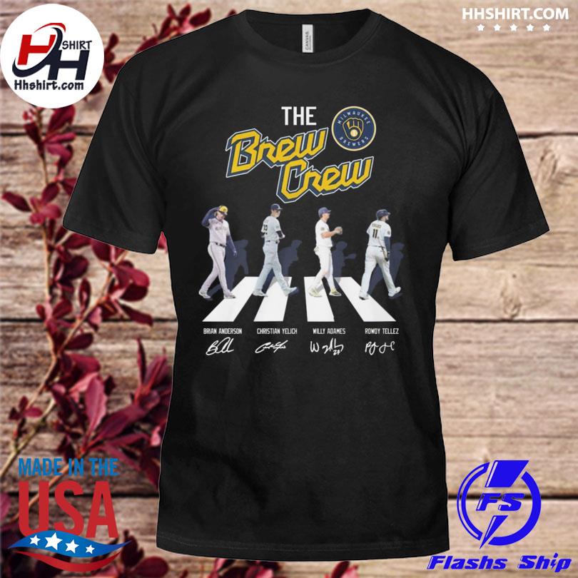 Milwaukee brewers hometown brew crew shirt, hoodie, sweater, long sleeve  and tank top