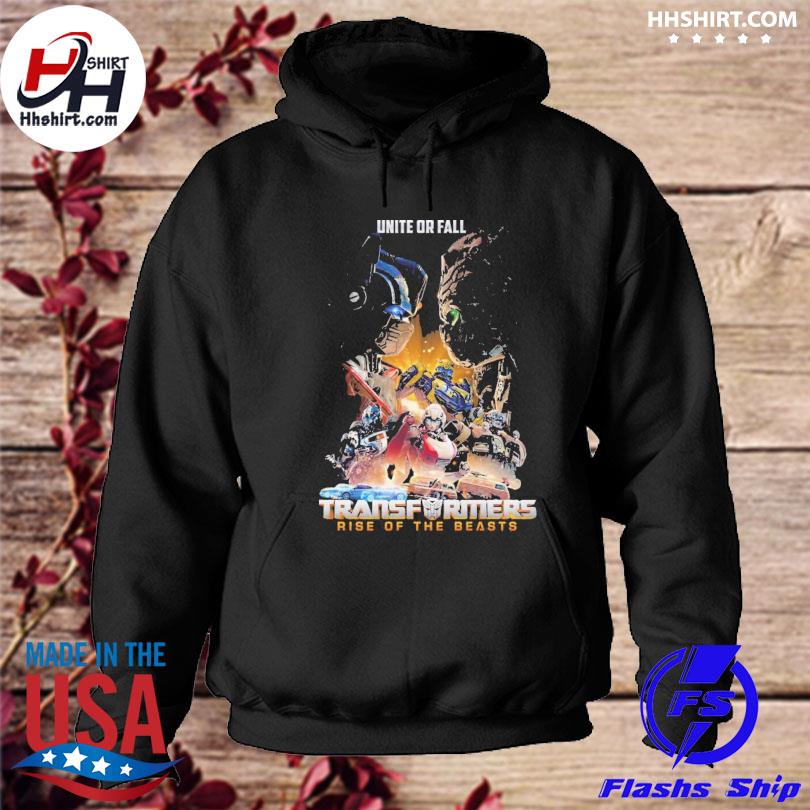 Transformers Unite or Fall Rise of the Beasts s hoodie