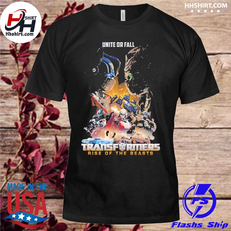 Transformers Unite or Fall Rise of the Beasts shirt
